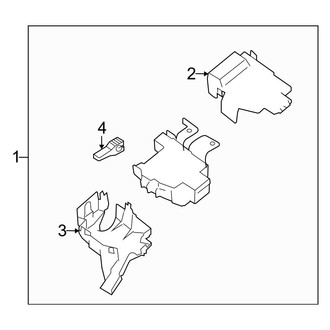 Mazda OE - Electrical Components (Engine Compartment, Fuse and Relay)