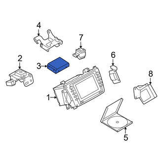 Mazda OE - Radio Control Unit