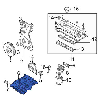 Mazda OE - Engine Oil Pan