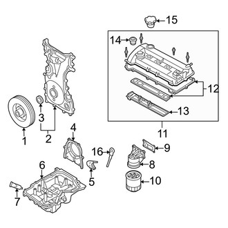 Mazda OE - Engine / Transaxle - Engine Parts