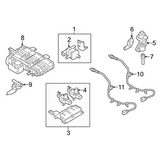 Mazda OE - Emission System - Emission Components