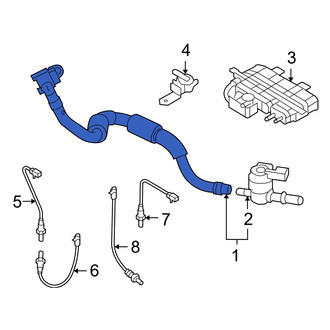 Mazda OE - Vacuum Hose