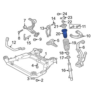 Mazda OE - Suspension Strut Bellows