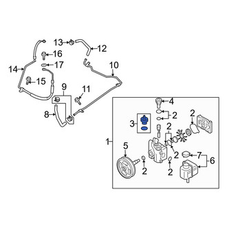 Mazda OE - Front Power Steering Pressure Switch