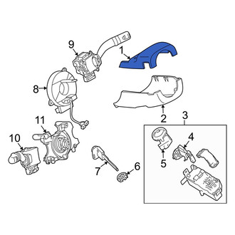 Mazda OE - Upper Steering Column Cover