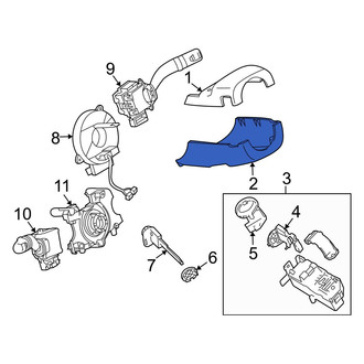 Mazda OE - Lower Steering Column Cover