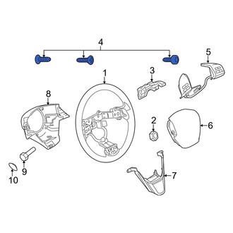 Mazda OE - Steering Wheel Hardware Kit