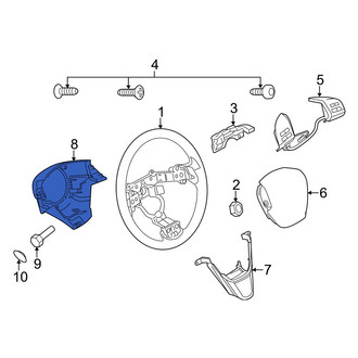 Mazda OE - Steering Wheel Back Cover