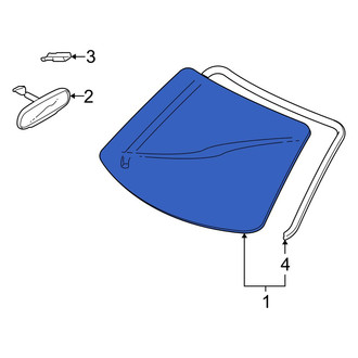Mazda OE - Front Windshield