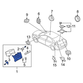 Mazda OE - Radio Control Unit