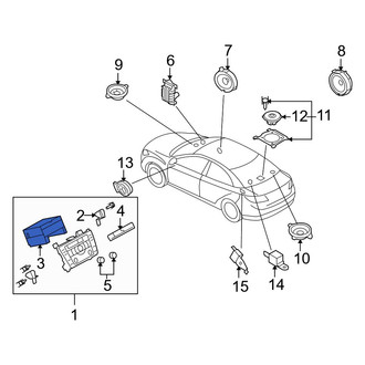 Mazda OE - Radio Control Unit