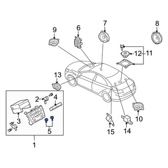 Mazda OE - Radio Knob