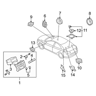 Mazda OE - Instrument Panel - Sound System