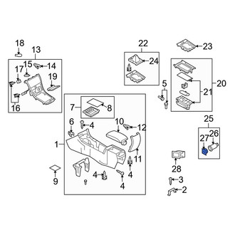 Mazda OE - 12 Volt Accessory Power Outlet Cover
