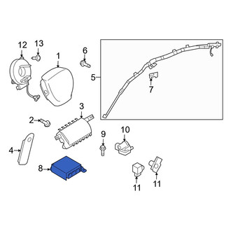 Mazda OE - Air Bag Control Module