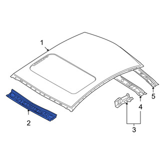 Mazda OE - Front Roof Header Panel