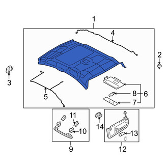 Mazda OE - Headliner
