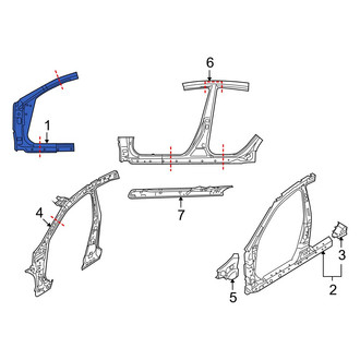 Mazda OE - Left Body A-Pillar