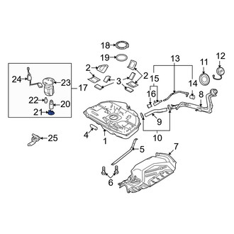 Mazda OE - Fuel Pump Strainer