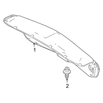 Mazda OE - Trunk Lid - Interior Trim