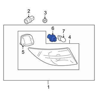 Mazda OE - Front Turn Signal Light Socket