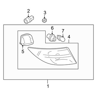 Mazda OE - Rear Lamps - Tail Lamps (On Body)