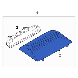 Mazda OE - Center High Mount Stop Light Cap