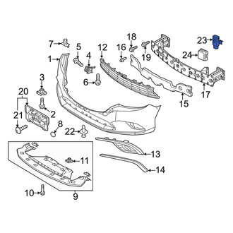 Mazda OE - Ambient Air Temperature Sensor