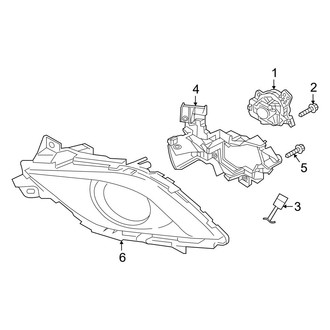 Mazda OE - Front Lamps - Fog Lamps