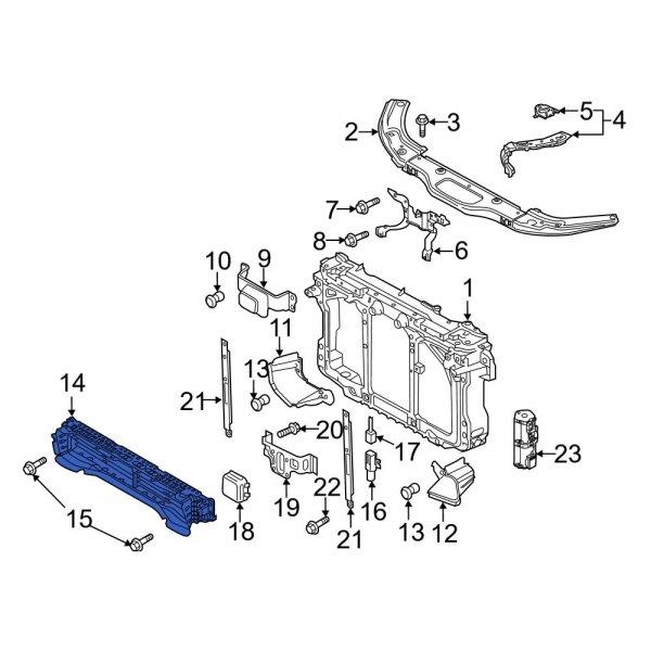 Radiator Shutter Assembly