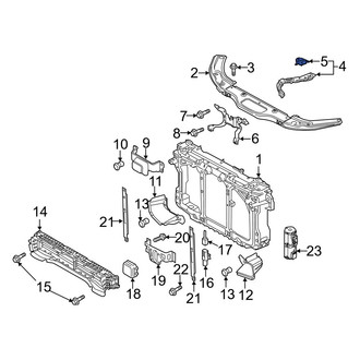 Mazda OE - Front Left Fender Apron Reinforcement