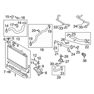 Mazda OE - Cooling - Radiator & Components