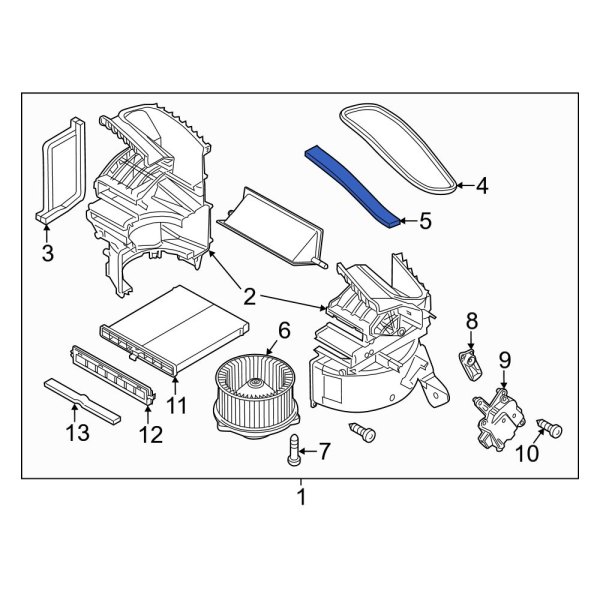 HVAC Blower Case Seal