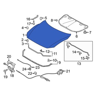 Mazda OE - Front Hood Panel