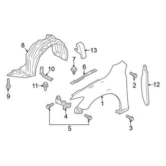 Mazda OE - Fender & Components