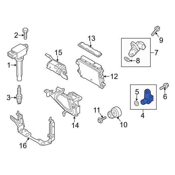 Engine Crankshaft Position Sensor