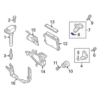 Mazda OE - Engine Crankshaft Position Sensor O-Ring