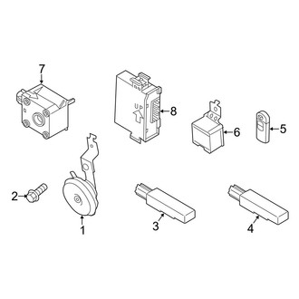Mazda OE - Electrical Components (Keyless Entry/Alarm)