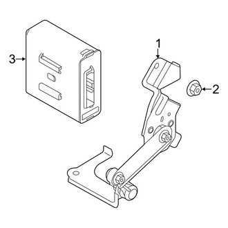 Mazda OE - Electrical Components (Headlamp Leveling)