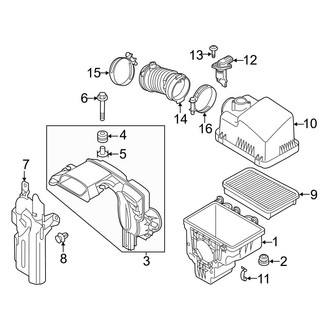 Mazda OE - Engine / Transaxle - Air Intake