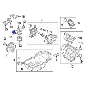 Mazda OE - Engine Oil Filter Housing Gasket