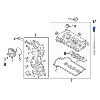 Mazda OE - Engine Oil Dipstick