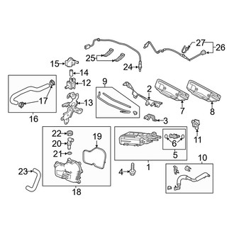Mazda OE - Emission System - Emission Components