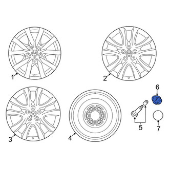 Mazda OE - Wheel Lug Nut