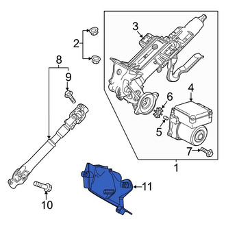 Mazda OE - Steering Column Cover