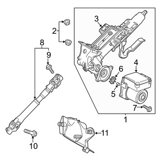 Mazda OE - Steering Column Assembly