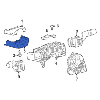 Mazda OE - Lower Steering Column Cover