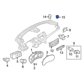 Mazda OE - Lower Instrument Panel Cover