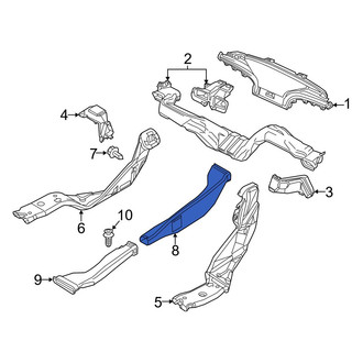 Mazda OE - Center Instrument Panel Air Duct