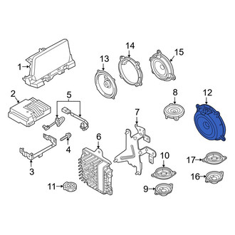 Mazda OE - Center Front Speaker